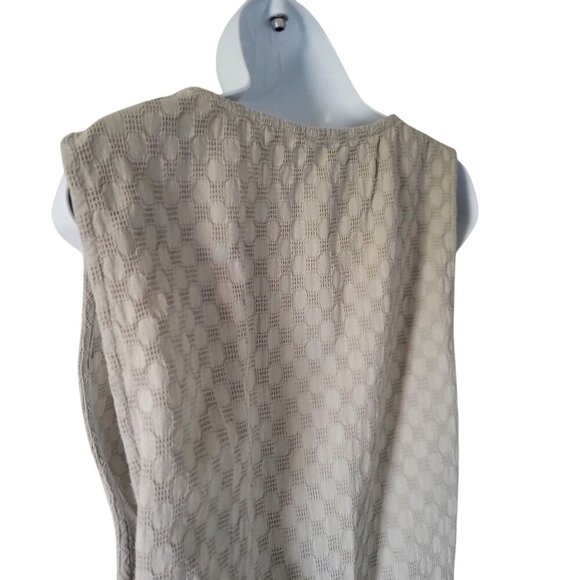 Free People Sage Green  She's A Catch Wide Leg  Sleeveless Jumpsuit -S - Picture 6 of 11